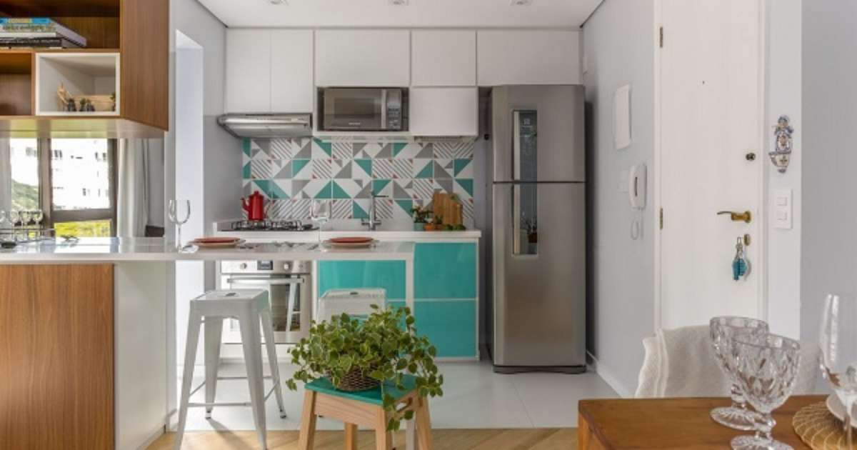 cozinha americana simples