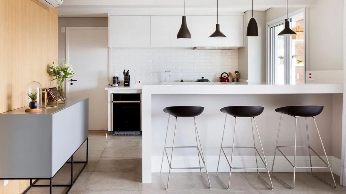 bancada cozinha americana simples e barata