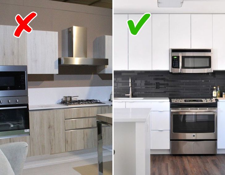 armário de cozinha até o teto para apartamento pequeno