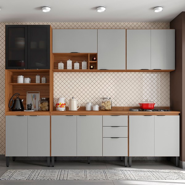 vantagens armário de cozinha alto