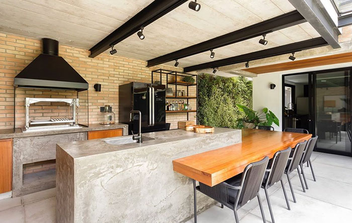 bancada cimento queimado ou granito qual melhor