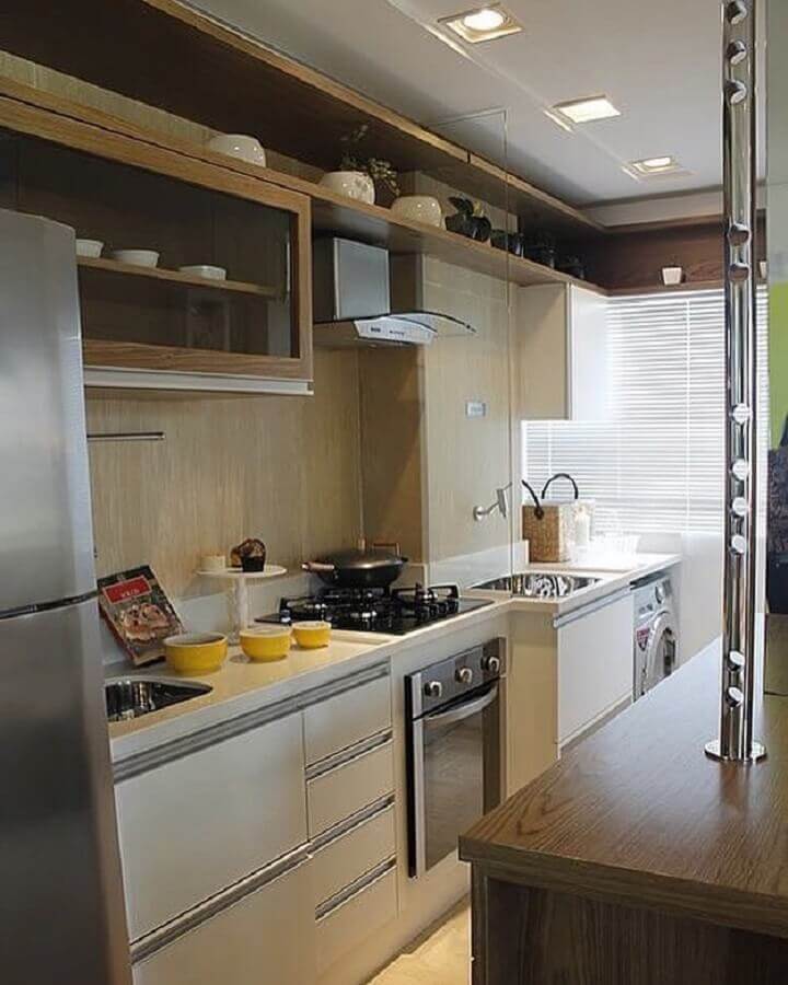 acabamentos para cozinha e lavanderia integradas