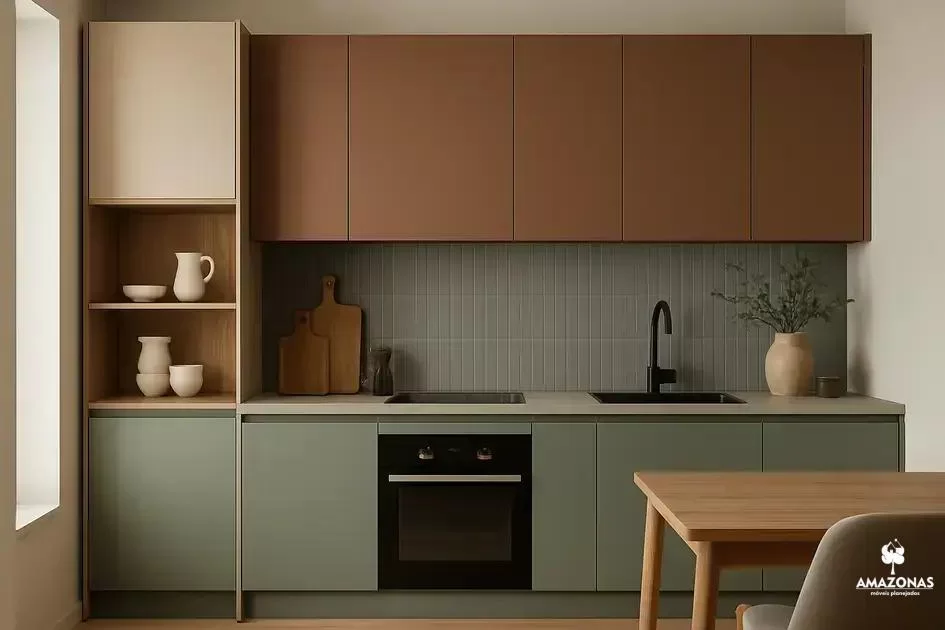 Cozinhas com personalidade: apostando em cores ousadas