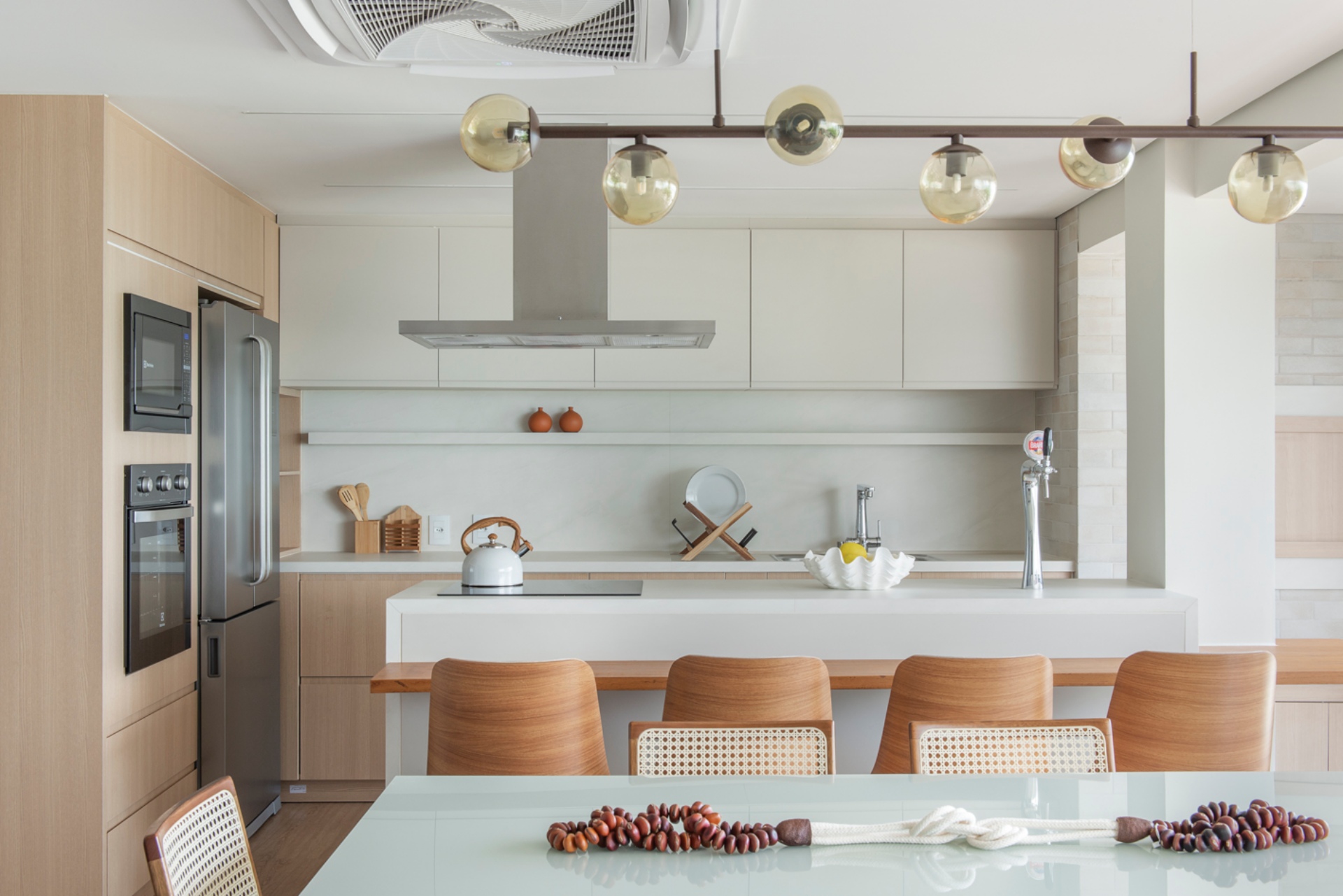 cozinha planejada ou modulada para apartamento