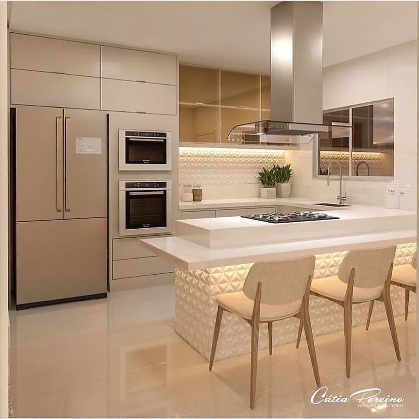 Ilha de Cozinha: Solução para Integração ou Divisão de Ambientes?