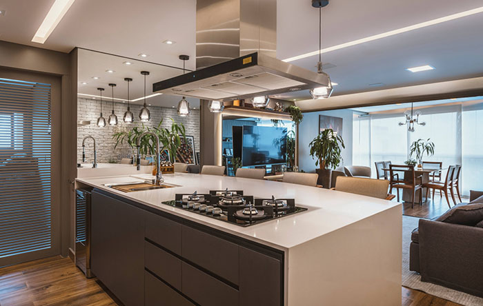 5 Materiais de Bancada para Ilhas de Cozinha: Prós e Contras