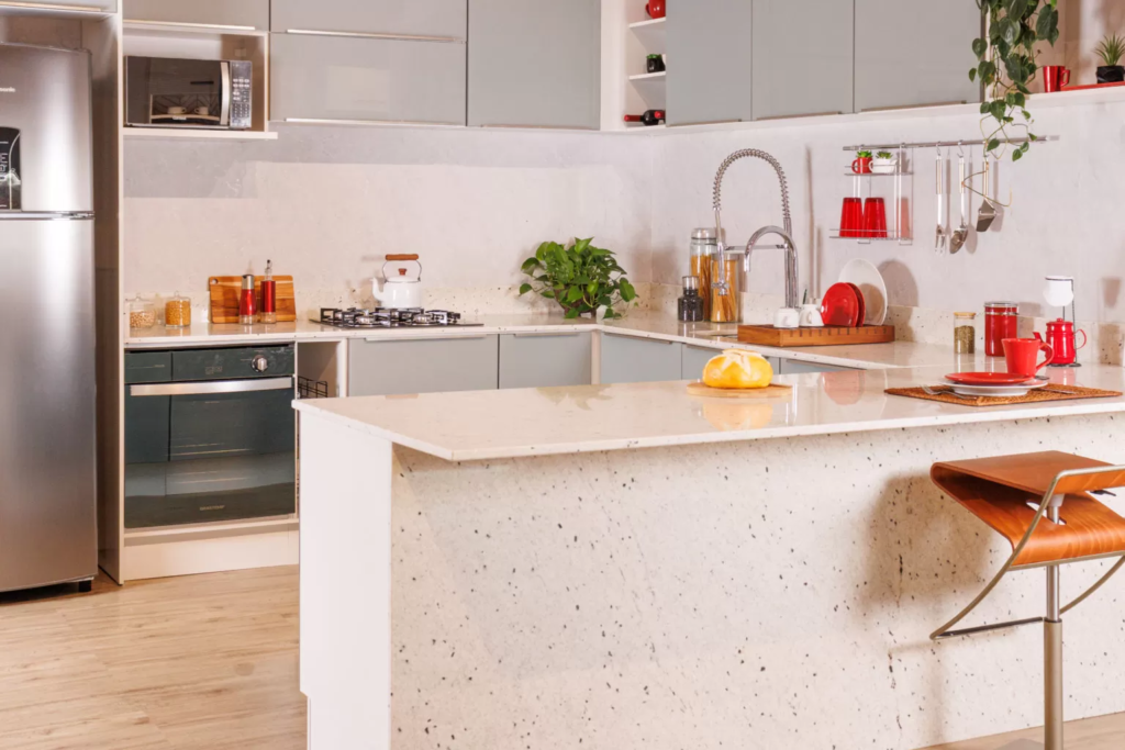 5 Materiais de Bancada para Ilhas de Cozinha: Prós e Contras