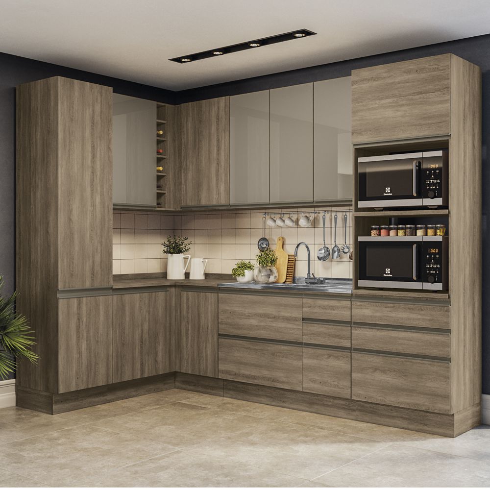 cozinha planejada com mesa