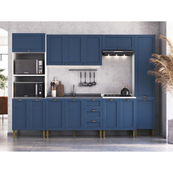 como adaptar cozinha moderna com toque provençal