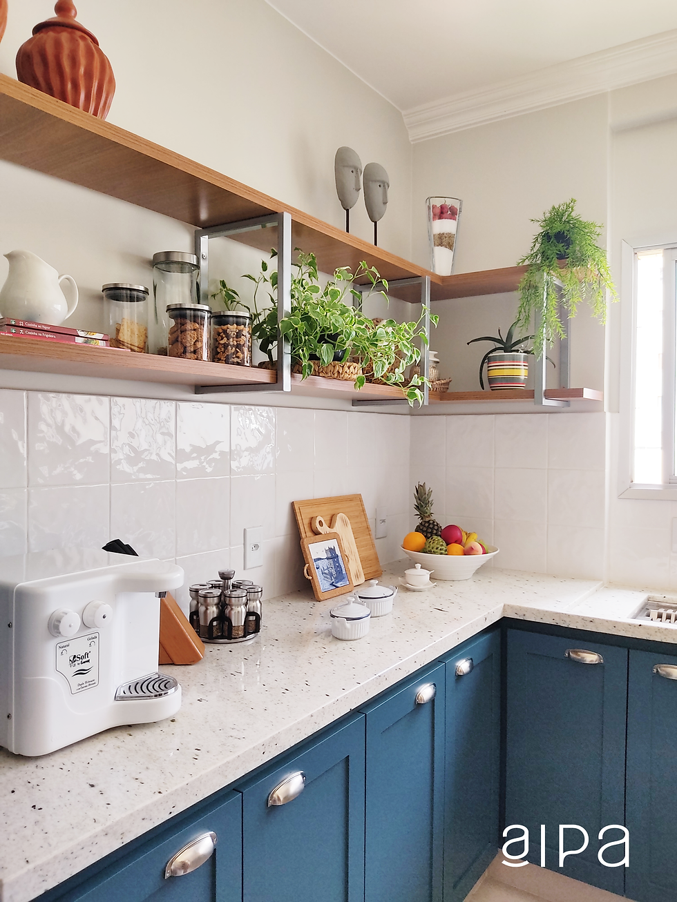 inspiração provençal para cozinhas pequenas