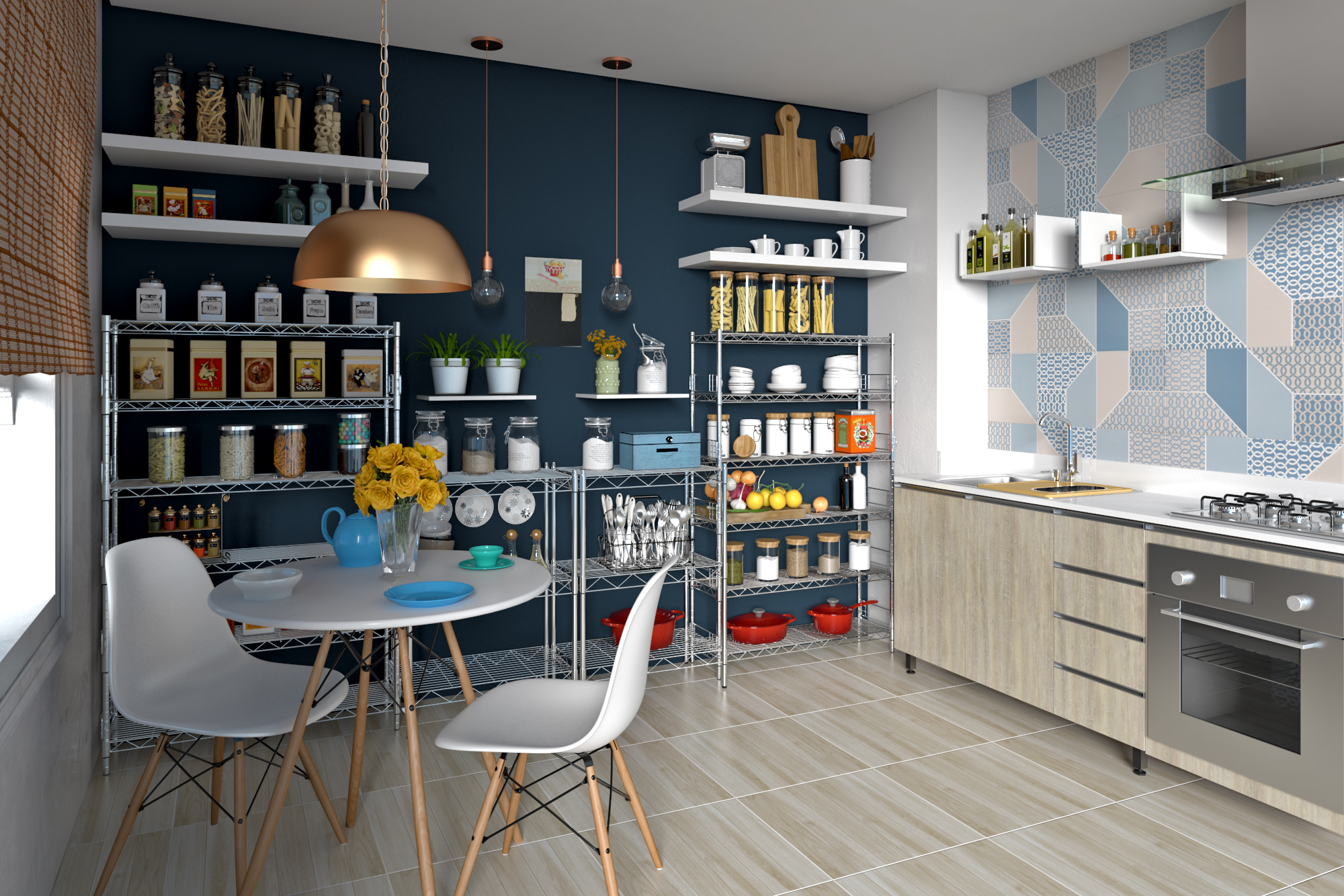 Prateleiras na Cozinha: Estilos que Transformam seu Ambiente