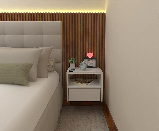 comprar criado mudo suspenso com gaveta