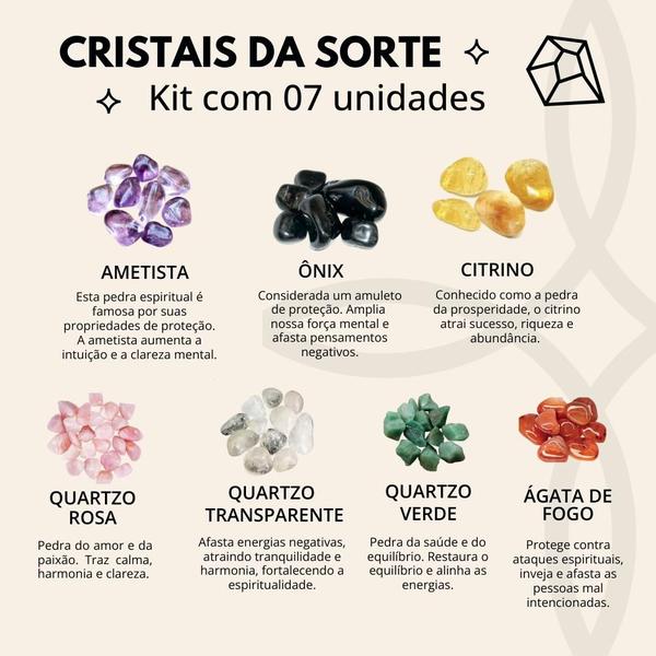 cristais para o equilíbrio