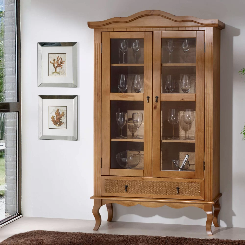 cristaleira moderna com led