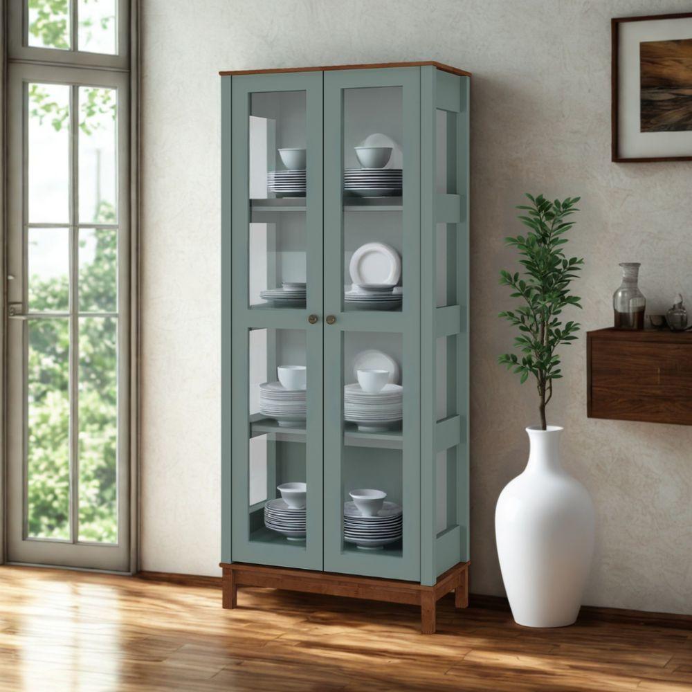 cristaleira moderna com led