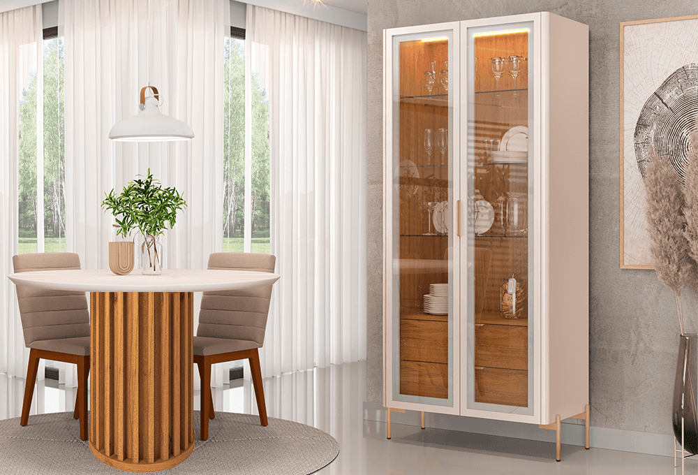 tendências de cristaleira 2025