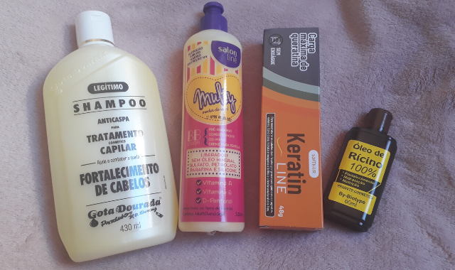 cronograma capilar baratinho