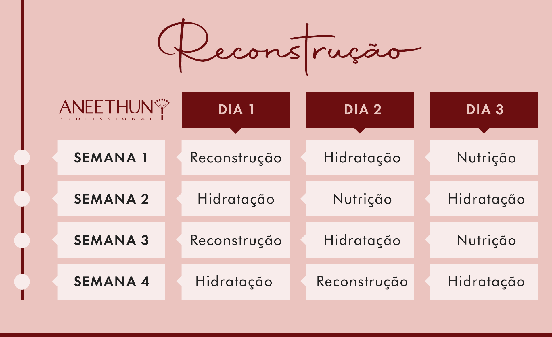 cronograma capilar para cabelos com queda