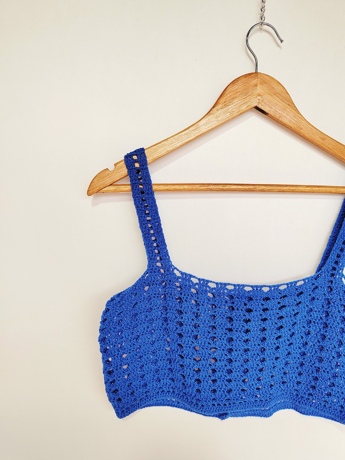 cropped de crochê fácil