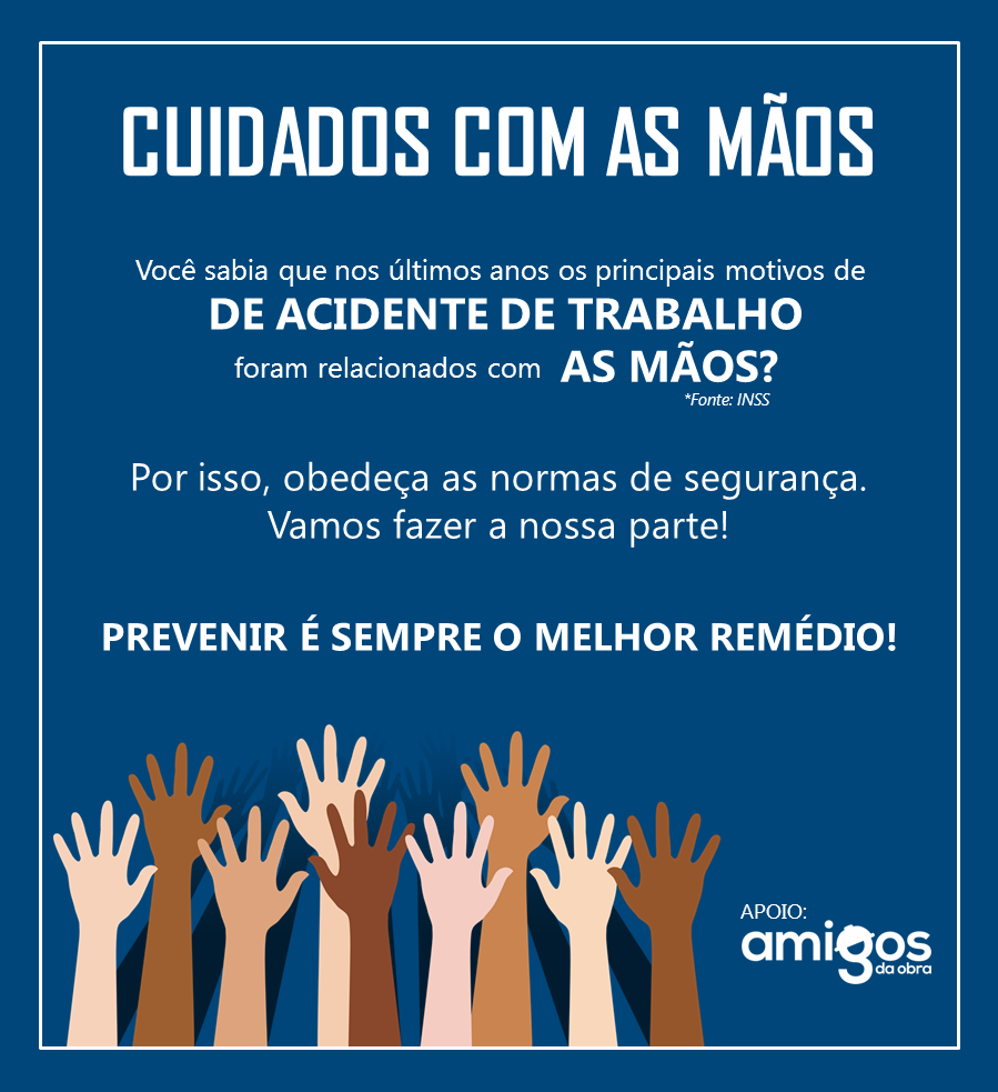 primeiros socorros lesões nas mãos