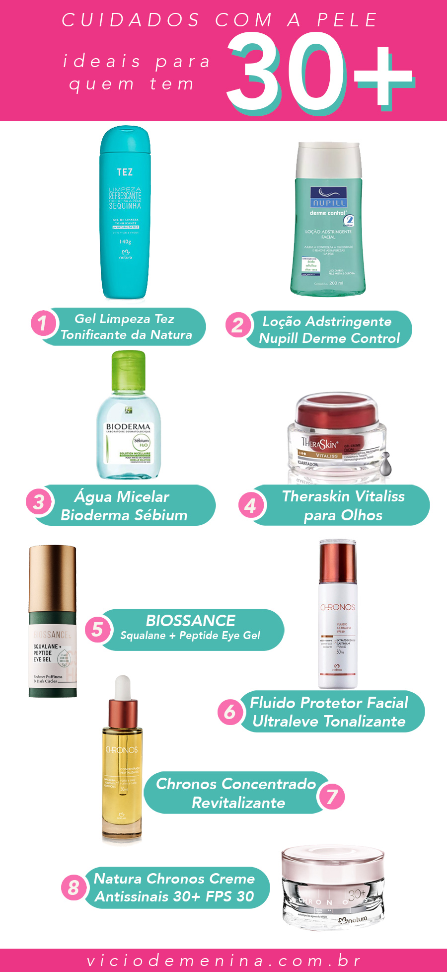 cuidados pele oleosa 30 anos