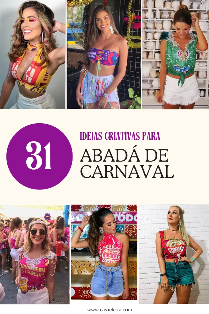 Abadá Sem Costura: 5 Ideias Rápidas e Estilosas