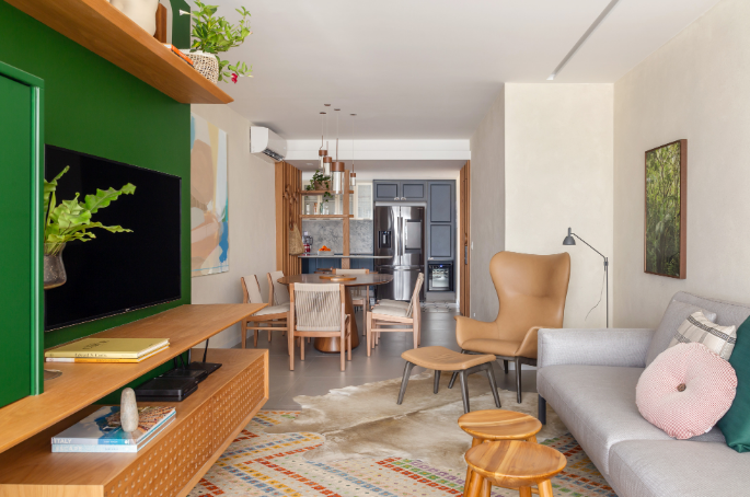 decoracao barata para sala