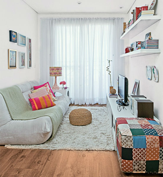 decoracao barata para sala