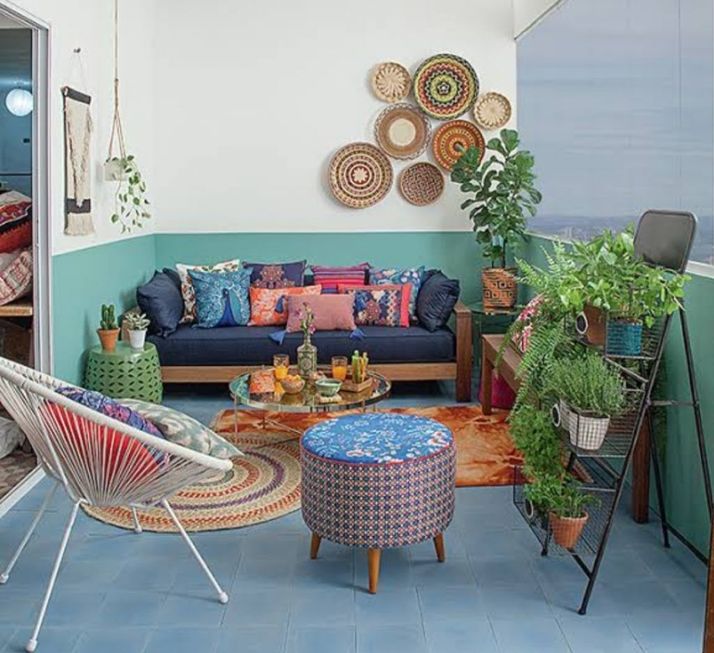 Decoração de parede Boho: ideias criativas com macramê e tapeçarias