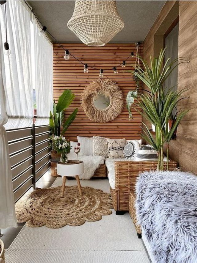plantas ideais varanda boho macrame