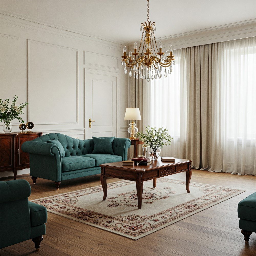 características do estilo clássico na decoração