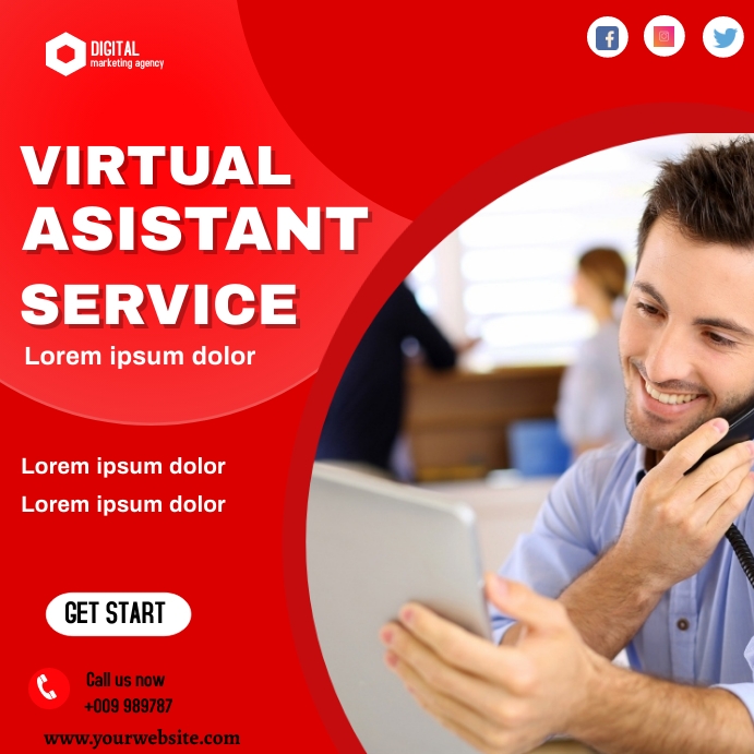 esconder fios de assistente virtual