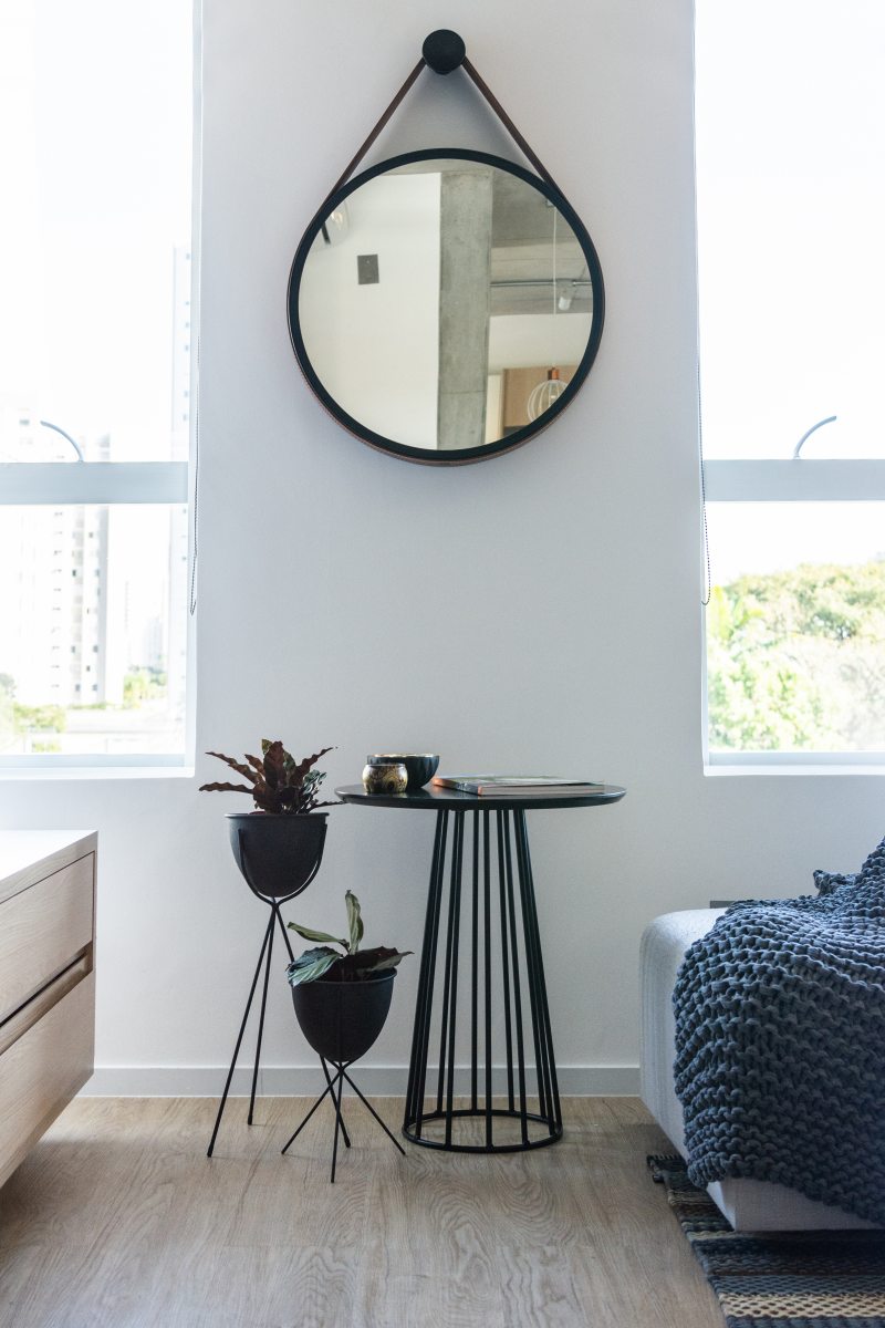 decoracao com espelho adnet