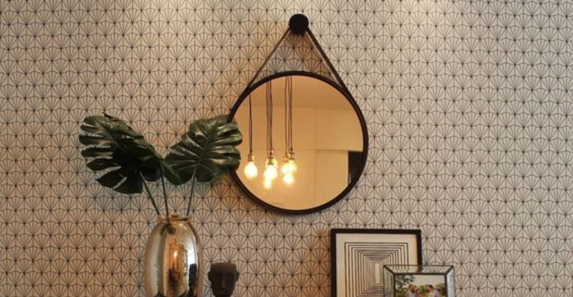 decoracao com espelho adnet