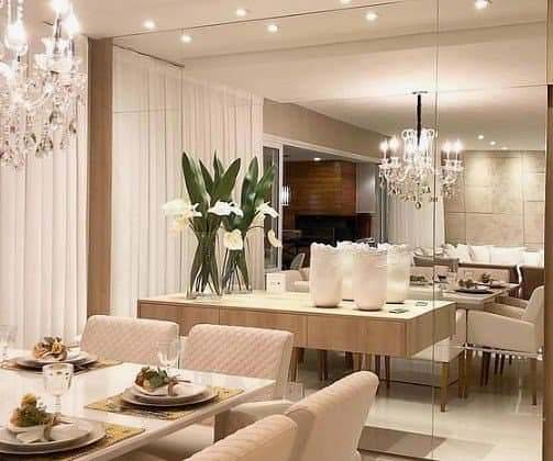 A importância da iluminação na decoração com espelhos