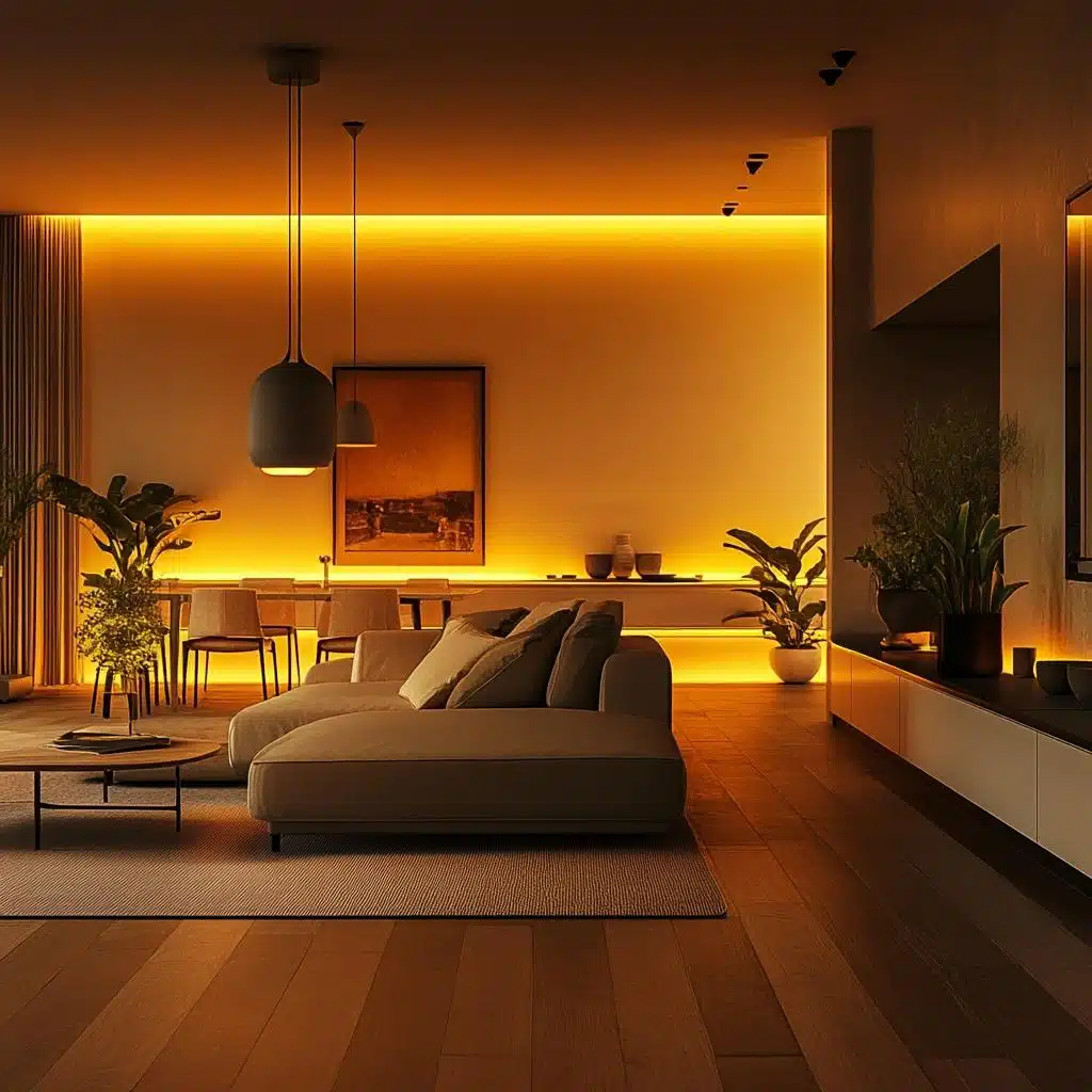 luminárias de materiais naturais para decoração