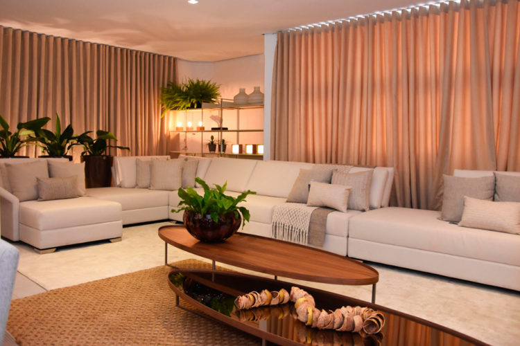 luminárias de materiais naturais para decoração