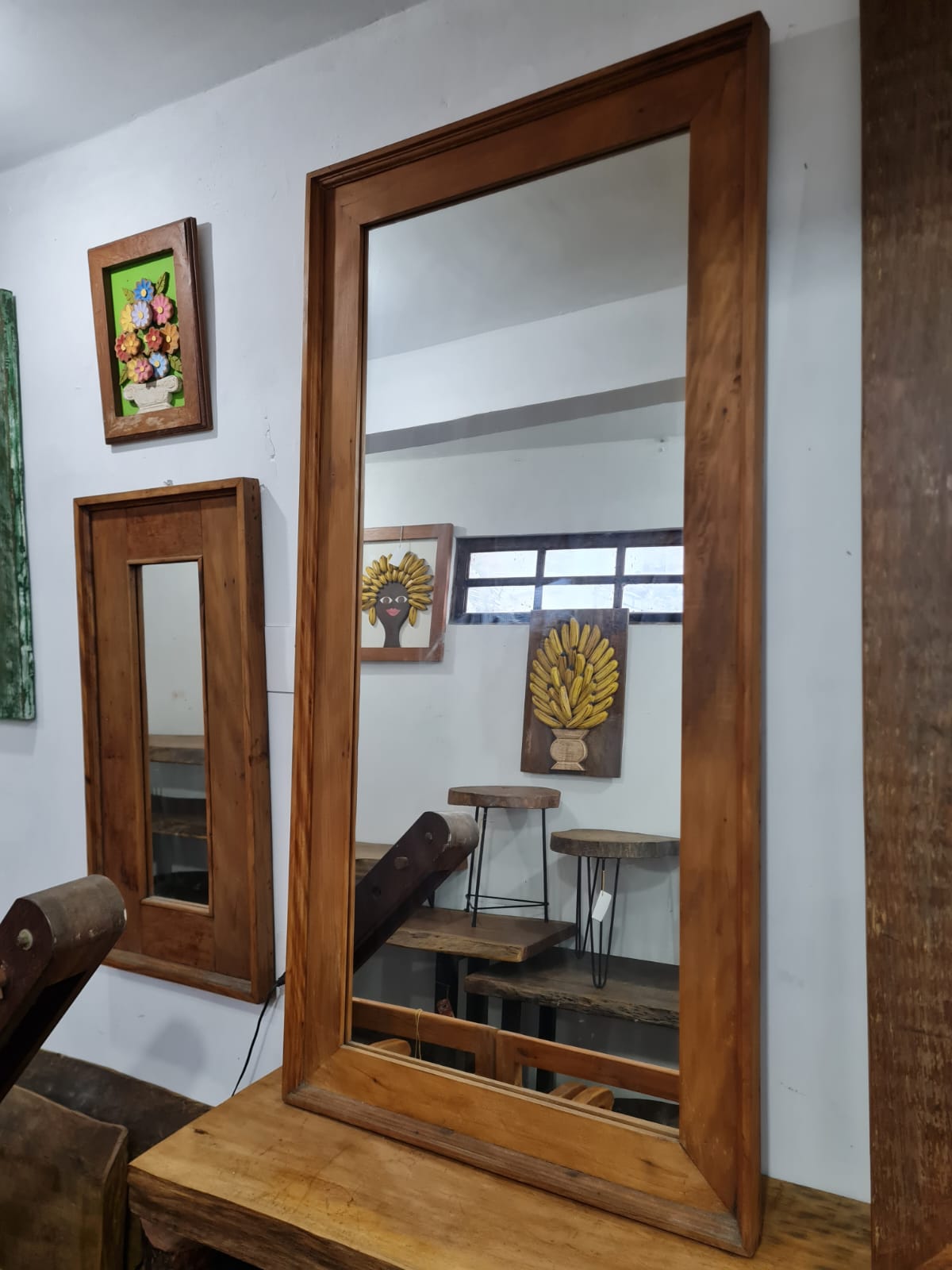 O Charme dos Espelhos com Molduras de Corda