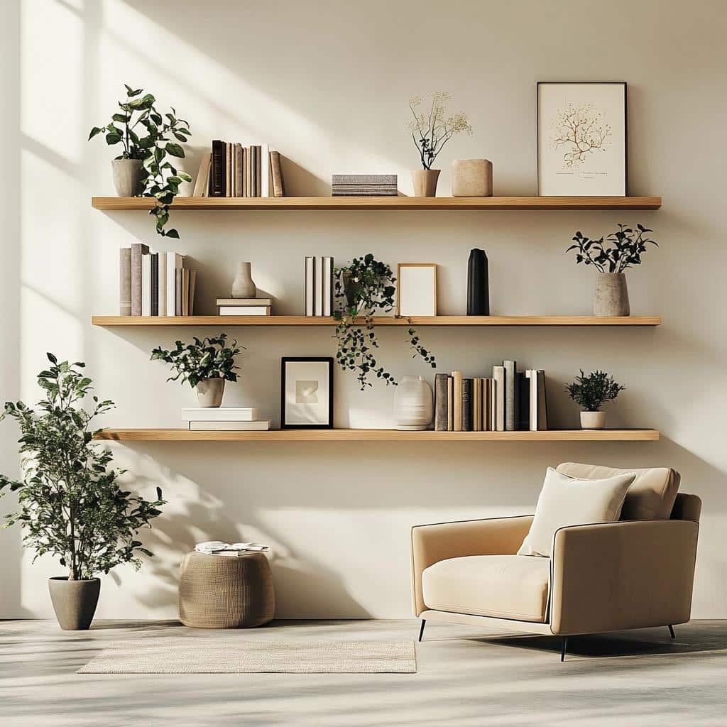 nichos embutidos vs. sobrepor