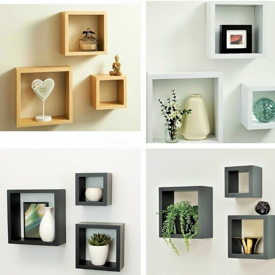 nichos embutidos vs. sobrepor