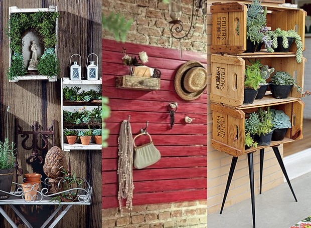 como usar paletes na decoração