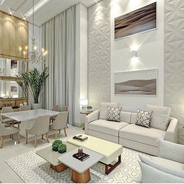 móveis para sala com pé direito alto