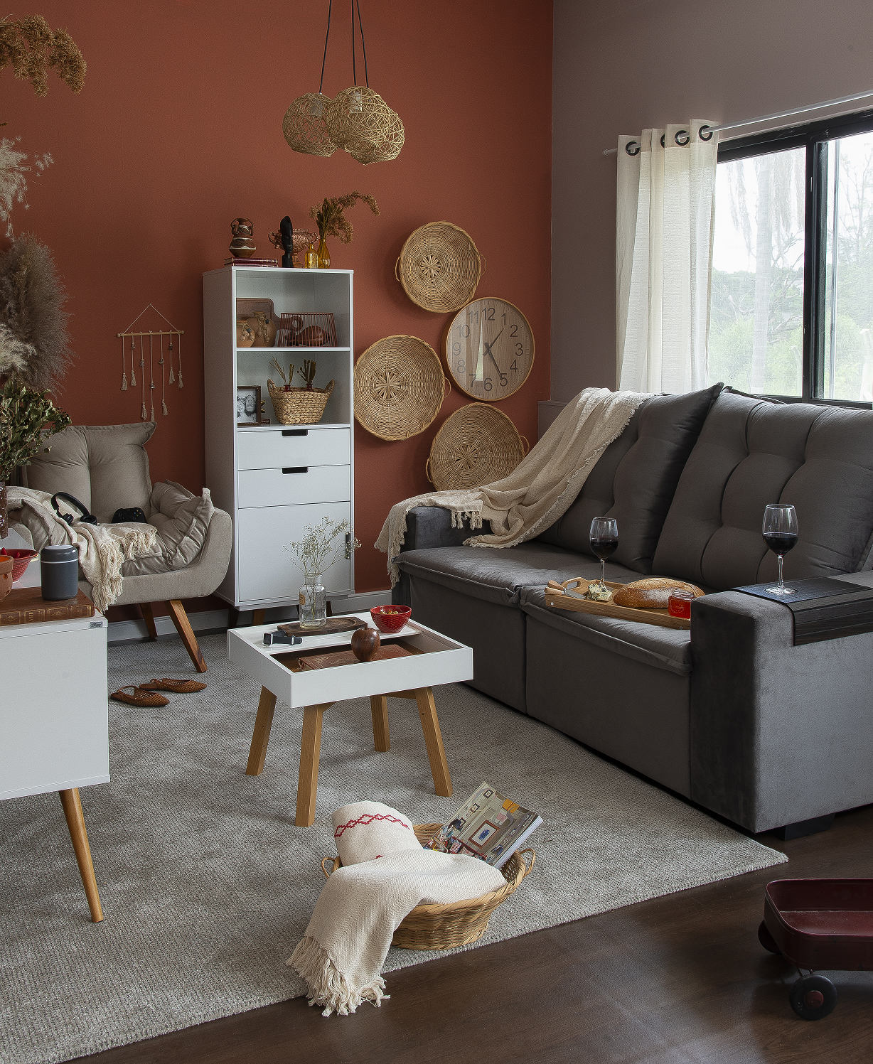 Decoração com materiais naturais: estilo orgânico em alta