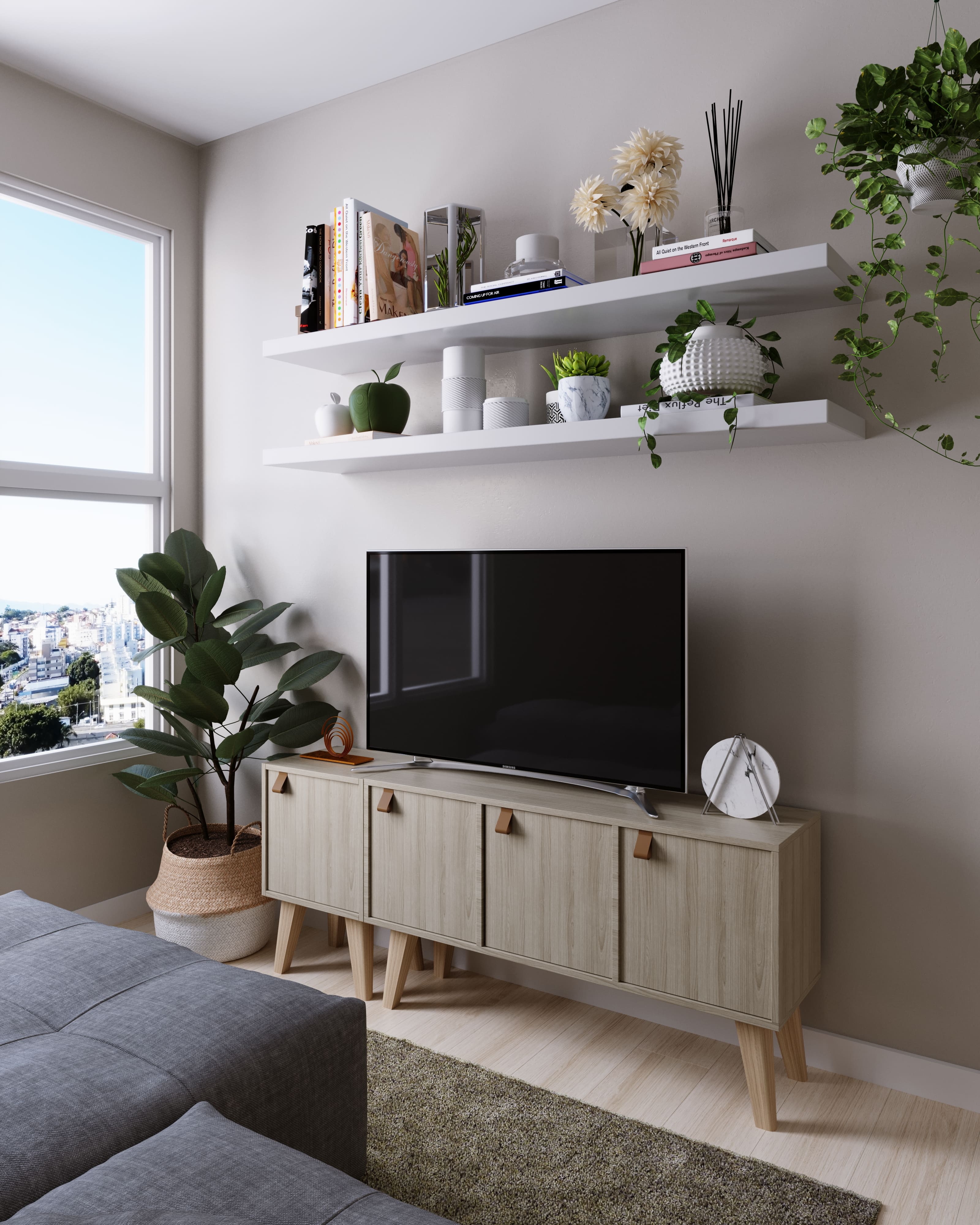 decoracao da sala de tv