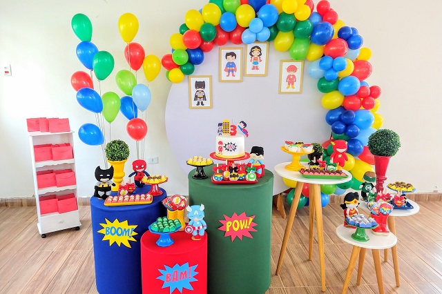 decoração festa infantil 2026