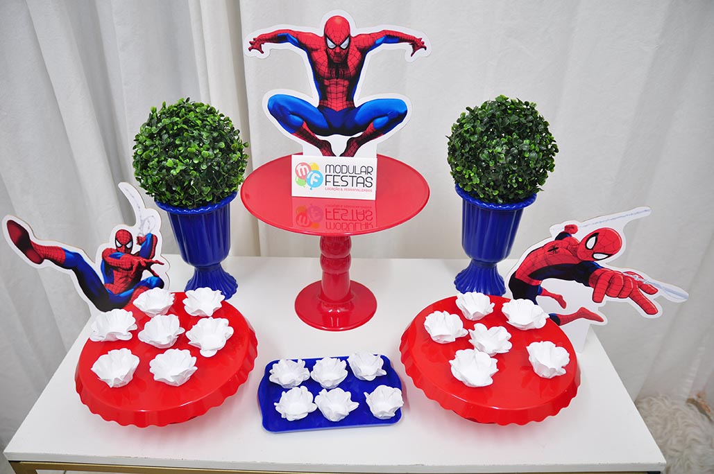 decoração de aniversário masculino azul simples