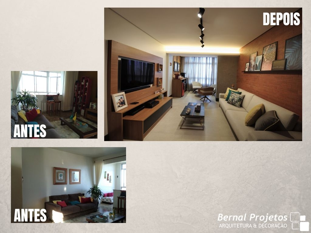 ideias de decoracao apartamento pequeno antes e depois