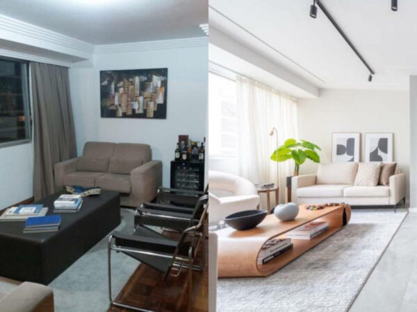 ideias de decoracao apartamento pequeno antes e depois