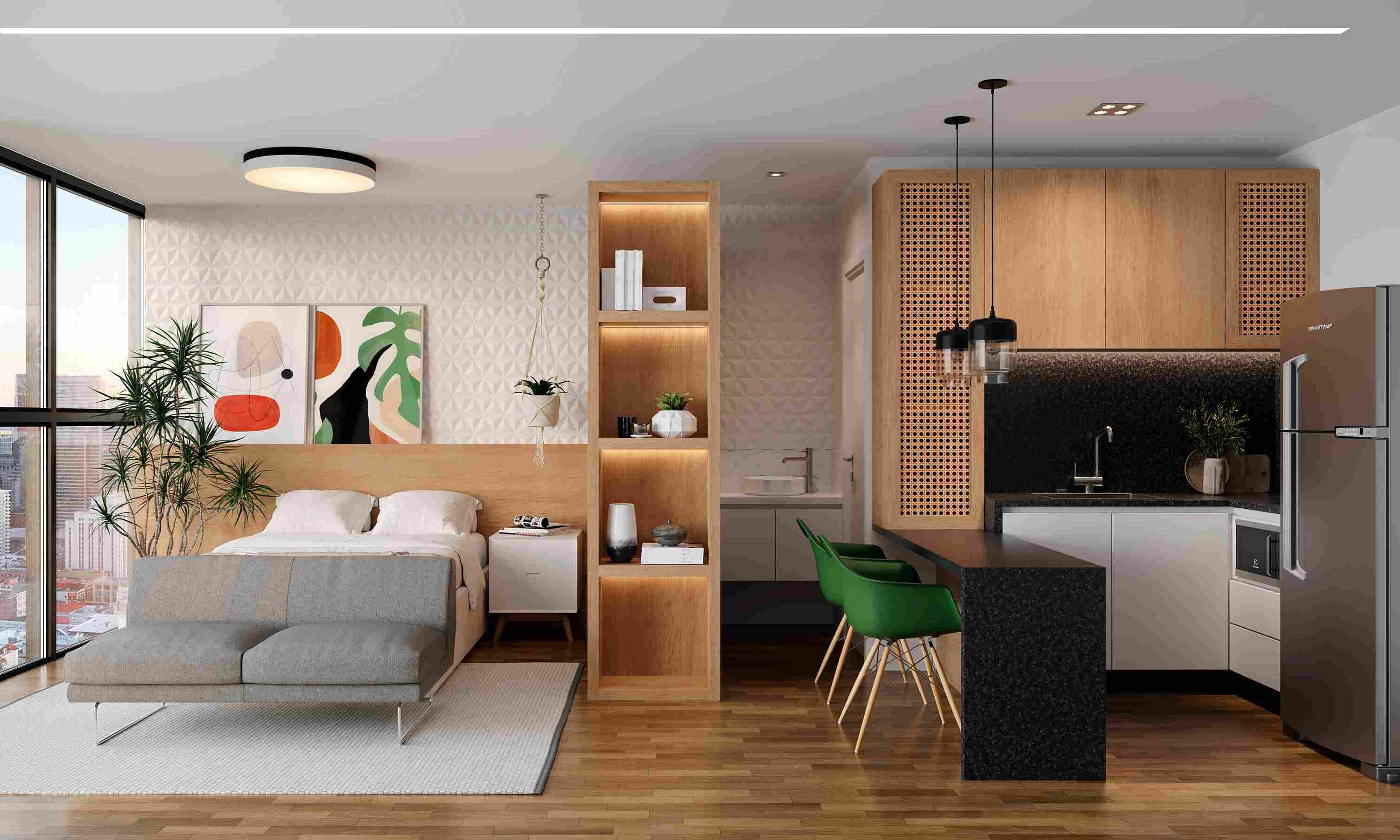 otimizar espaço em apartamento pequeno