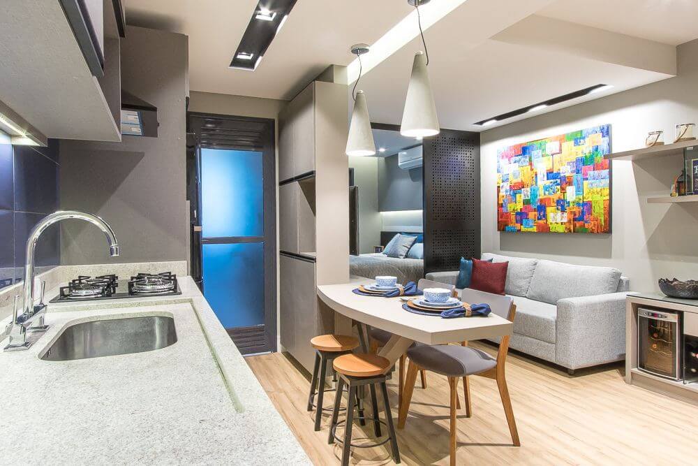 ideias de layout para studio